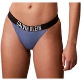 Calvin Klein Bayan Brezilya Lv00q61213 mayo (tekli paket), Mavi (Blue Tulip), L