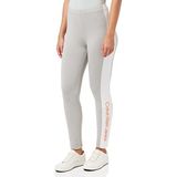 Calvin Klein Bayan Tayt Color Blocking Tayt J20j219947, Merkür Grisi/Parlak Beyaz, XS