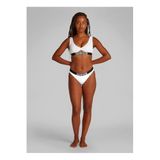 Calvin Klein Beyaz Bikini Alt, L, KW0KW02752, Brilliant White, Kadın