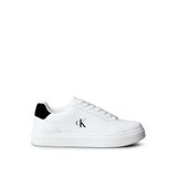 Calvin Klein Beyaz Erkek Deri Sneaker CLASSIC CUPSOLE LACEUP LTH