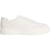 Calvin Klein Beyaz Erkek Sneaker BASKET CUPSOLE LUP WT LTH