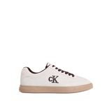 Calvin Klein Beyaz Erkek Süet Sneaker HM0HM021250K9
