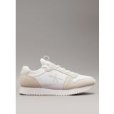Calvin Klein Beyaz - Krem Erkek Sneaker RUNNER SOCK LACEUP NY-LTH