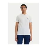 Calvin Klein BEYAZ LOGOLU BASKILI ERKEK T-SHIRT