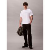 Calvin Klein Bisiklet Yaka Baskılı T-Shirt, XL, 5003296508, Beyaz, Erkek