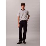 Calvin Klein Bisiklet Yaka Beyaz Erkek T-Shirt LV04LD204G67U_SS STRIPED OTTOMAN TE