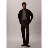 Calvin Klein Bisiklet Yaka Normal Siyah Erkek Kazak LV040EM324UB1_LS CK TECH KNIT FZ BO