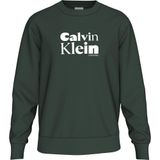 Calvin Klein Bisiklet Yaka Sweatshirt, S, 5003297310, Yeşil, erkek