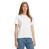 Calvin Klein Bisiklet Yaka T-Shirt, S, LV044C905G.YAA, beyaz, Kadın
