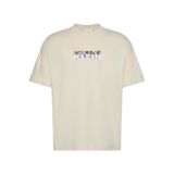 Calvin Klein Bisiklet Yaka T-Shirt, S, LV04RD808G, Beyaz, Erkek