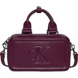 Calvin Klein Bold Ck Bauletto Çapraz Askılı Kadın Kırmızı Çapraz Çanta LV04F3411G-Z1K