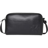 Calvin Klein BOLD CK CAMERA BAG Erkek Çapraz Askılı Çanta Black OS