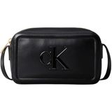 Calvin Klein BOLD CK CAMERA BAG Kadın Çapraz Askılı Çanta Black OS