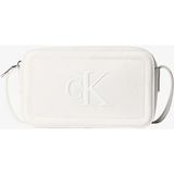Calvin Klein Bold Ck Kadın Beyaz Çapraz Çanta Şık Görünüm ve Modern Tasarım ile LV04F3220G-4LX