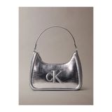 Calvin Klein Bold CK Metalik Omuz Kadın Metalik Gri Çapraz Çanta LV04F3332G-3JH