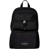 Calvin Klein BOLD DBL PKT BACKPACK Erkek Sırt Çantası Black OS