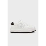 Calvin Klein BOLD FLATF LOW LACEUP MIX NBS Kadın Sneaker YW0YW01641-01W