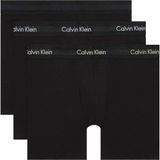 Calvin Klein Boxer Brief 3Pk Erkek Çoklu Paket Iç Giyim, Çok Renkli, S