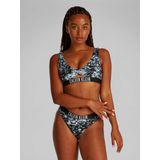 Calvin Klein BRALETTE-RP NEW Bikini Üstü, Siyah, S