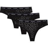 Calvin Klein brazilian 3 pk Kadın İç Giyim Külot black/black/black S