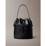 Calvin Klein Büyük CK Logolu Kova Kadın Siyah Çanta LV04F3232G-UB1
