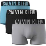 CALVIN KLEIN CALVIN KLEIN Erkek Marka Logolu Elastik Bantlı Günlük Kullanıma Uygun Çok Renkli Boxer 000NB3608A 53V