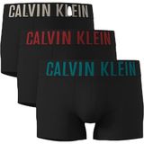 CALVIN KLEIN CALVIN KLEIN Erkek Marka Logolu Elastik Bantlı Günlük Kullanıma Uygun Siyah-Siyah-Siyah Boxer 000NB3608A 3YN