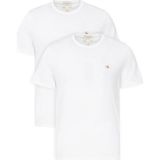 Calvin Klein Calvın Kleın Erkek Marka Logolu Günlük Kullanıma Uygun Beyaz-Beyaz T-Shirt LV04RD248G 2sb - Beyaz - Beyaz
