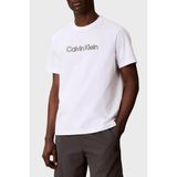 Calvin Klein Calvın Kleın Erkek Marka Logolu Günlük Kullanıma Uygun Beyaz T-Shirt LV04LG812G Yaf - XL