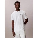 CALVIN KLEIN CALVIN KLEIN Erkek Marka Logolu Günlük Kullanıma Uygun Beyaz T-Shirt LV04RF278G YAF