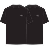 Calvin Klein Calvın Kleın Erkek Marka Logolu Günlük Kullanıma Uygun Siyah-Siyah T-Shirt LV04RF279G 9ıc - 3XL