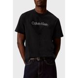 Calvin Klein Calvın Kleın Erkek Marka Logolu Günlük Kullanıma Uygun Siyah T-Shirt LV04LG812G Ub1