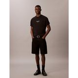Calvin Klein Calvın Kleın Erkek Marka Logolu Günlük Kullanıma Uygun Siyah T-Shirt LV04RC851G Ub1 - 2XL