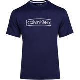Calvin Klein Calvın Kleın Erkek T-Shırt Upf 40+ CB5HJ301-NVY - Lacivert - M