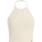 CALVIN KLEIN CALVIN KLEIN Kadın Bej T-Shirt J20J225300 CKS