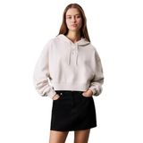 CALVIN KLEIN CALVIN KLEIN Kadın Krem Sweatshirt J20J224746 PDH