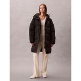 Calvin Klein Calvın Kleın Kadın Marka Logolu Full Fermuarlı Şık Görünüşlü Günlük Kullanıma Uygun Siyah Mont LV047D508G Ub1 - XS