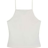 Calvin Klein Calvın Kleın Kadın Marka Logolu Günlük Kullanıma Uygun Krem Atlet LV044F206G Yas - XS
