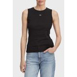 Calvin Klein Calvın Kleın Kadın Marka Logolu Günlük Kullanıma Uygun Siyah Body LV047F246G Ub1 - XL