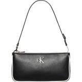 Calvin Klein Calvın Kleın Kadın Marka Logolu Günlük Kullanıma Uygun Siyah Omuz Çantası LV04F1220G Ub1