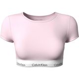 CALVIN KLEIN CALVIN KLEIN Kadın Marka Logolu Günlük Kullanıma Uygun Toz Pembe Sütyen LV00QF8495 8Z6