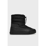 Calvin KLEIN Calvin KLEIN Kadın Marka Logolu Kapitoneli Bağcıklı BLACK Bot & Bootie YW0YW01977 0GJ, 38 EU, numeric_38