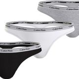 CALVIN KLEIN Calvin Klein Thong 3Pk Kadın Tanga Külot Külot