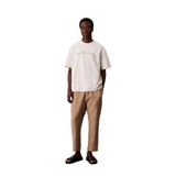 Calvin Klein Center Chain Stitch T-Shirt, S, LV04RC225G6QH, Gri, Erkek