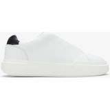 Calvin Klein Chunky Cupsole Hide Lace Up Erkek Beyaz Sneaker - 01W-Beyaz