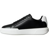 Calvin Klein CHUNKY CUPSOLE LACEUP LTH Erkek Spor Ayakkabı, Black/Bright White, 42