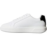 Calvin Klein CHUNKY CUPSOLE LACEUP LTH Erkek Spor Ayakkabı, Black/Bright White, 43