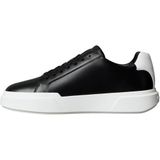 Calvin Klein CHUNKY CUPSOLE LACEUP LTH Erkek Spor Ayakkabı, Black/Bright White, 44