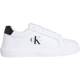 Calvin Klein Chunky Cupsole Mono Lth Beyaz Kadın Spor Ayakkabı