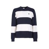 Calvin Klein Çizgili Relaxed Fit Bisiklet Yaka Kazak LV04RC304GCHW Erkek KAZAK LV04RC304G CHW